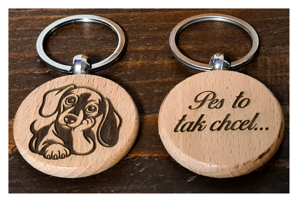 Kľúčenka Pes to tak chcel...
